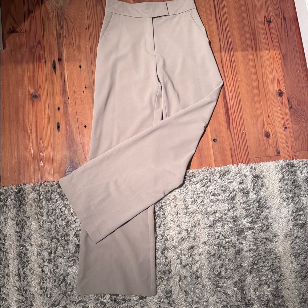 H&M Classic Beige Women's Trousers
